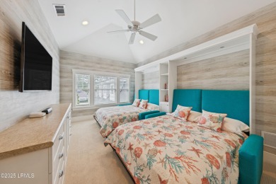 This timeless six-bedroom, five bath Shingle-style estate blends on Eagles Pointe Golf Club in South Carolina - for sale on GolfHomes.com, golf home, golf lot