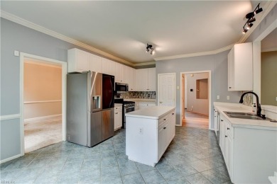 This fantastic one-owner home sits on a quiet cul-de-sac in Kiln on Kiln Creek Golf and Country Club in Virginia - for sale on GolfHomes.com, golf home, golf lot