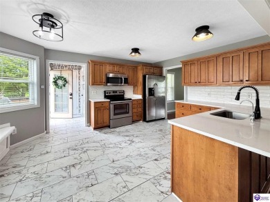 Perfectly positioned across from the golf course, this charming on Elizabethtown Country Club in Kentucky - for sale on GolfHomes.com, golf home, golf lot
