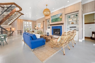 Steps from the beach in DeBordieu's Ocean Park, this unique on DeBordieu Country Club in South Carolina - for sale on GolfHomes.com, golf home, golf lot