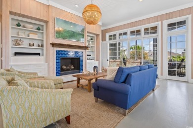 Steps from the beach in DeBordieu's Ocean Park, this unique on DeBordieu Country Club in South Carolina - for sale on GolfHomes.com, golf home, golf lot