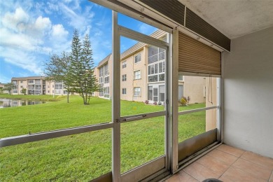 1st Floor, all tile, ground floor, corner unit. Great water on Sunrise Lakes Phase III in Florida - for sale on GolfHomes.com, golf home, golf lot