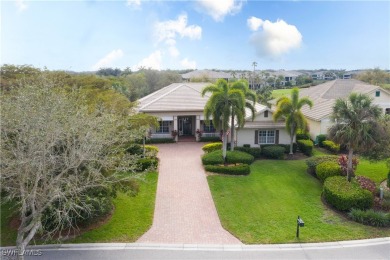 This Wyman Stokes built home is lovely.  When entering, you're on Verandah Golf Course and Club in Florida - for sale on GolfHomes.com, golf home, golf lot