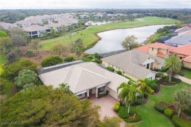 This Wyman Stokes built home is lovely.  When entering, you're on Verandah Golf Course and Club in Florida - for sale on GolfHomes.com, golf home, golf lot