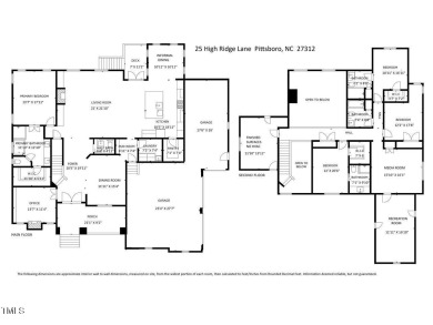 Welcome to this stunning and spacious home nestled in a premier on Chapel Ridge Golf Club in North Carolina - for sale on GolfHomes.com, golf home, golf lot