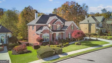 Stunning, Executive Estate in prestigious Glenaire subdivision on Hamilton Mill Golf Club in Georgia - for sale on GolfHomes.com, golf home, golf lot