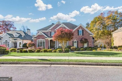 Stunning, Executive Estate in prestigious Glenaire subdivision on Hamilton Mill Golf Club in Georgia - for sale on GolfHomes.com, golf home, golf lot