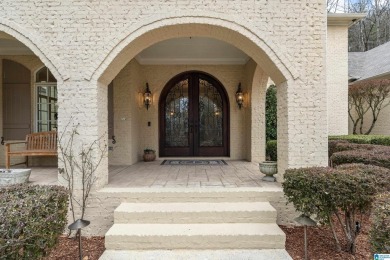 This grand Greystone home is nestled within its wooded  private on Greystone Golf and Country Club-Founders Course in Alabama - for sale on GolfHomes.com, golf home, golf lot