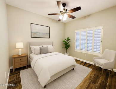 Experience refined desert living on the 13th fairway of Desert on Desert Trails in Arizona - for sale on GolfHomes.com, golf home, golf lot