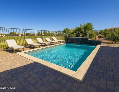 Experience refined desert living on the 13th fairway of Desert on Desert Trails in Arizona - for sale on GolfHomes.com, golf home, golf lot
