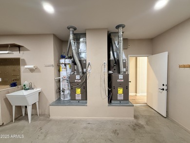 Experience refined desert living on the 13th fairway of Desert on Desert Trails in Arizona - for sale on GolfHomes.com, golf home, golf lot