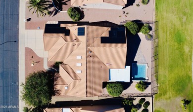 Experience refined desert living on the 13th fairway of Desert on Desert Trails in Arizona - for sale on GolfHomes.com, golf home, golf lot