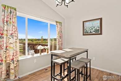 Fabulous ranch-style home with incredible mountain views backing on Raindance National Golf Course in Colorado - for sale on GolfHomes.com, golf home, golf lot