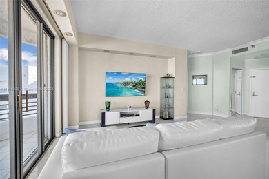 Penthouse living at Mystic Pointe Tower 200. This 2BR 2BA on Turnberry Isle Resort and Club in Florida - for sale on GolfHomes.com, golf home, golf lot