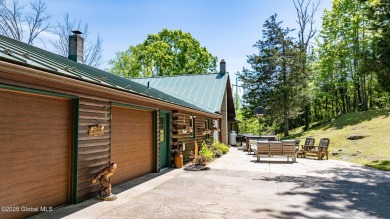 Spectacular log home offering! This immaculate 3-bed, 2.5-bath on Skene Valley Country Club in New York - for sale on GolfHomes.com, golf home, golf lot