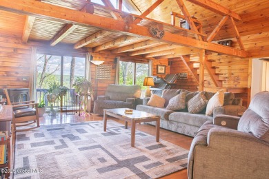 Spectacular log home offering! This immaculate 3-bed, 2.5-bath on Skene Valley Country Club in New York - for sale on GolfHomes.com, golf home, golf lot