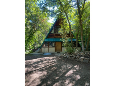 A-Frame that sits on a beautiful lot up Hobble canyon. Off the on Hobble Creek Golf Course in Utah - for sale on GolfHomes.com, golf home, golf lot