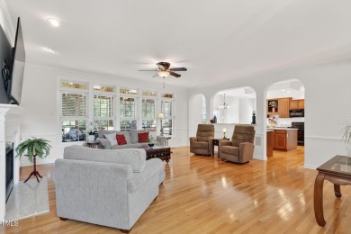 This warm and welcoming home sits in the heart of Wakefield on TPC at Wakefield Plantation in North Carolina - for sale on GolfHomes.com, golf home, golf lot