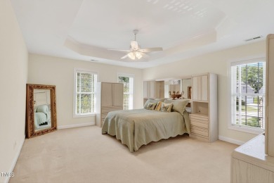 This warm and welcoming home sits in the heart of Wakefield on TPC at Wakefield Plantation in North Carolina - for sale on GolfHomes.com, golf home, golf lot