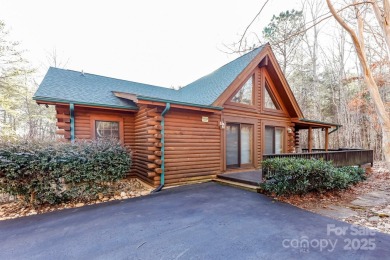 3600 sq ft, 3 bedroom, 3 bath, Southland Log home just 1 mile on Rumbling Bald Resort on Lake Lure in North Carolina - for sale on GolfHomes.com, golf home, golf lot