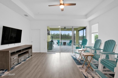 Looking for an Extended Screened Lanai with a peaceful and on LPGA International Golf Course in Florida - for sale on GolfHomes.com, golf home, golf lot