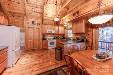 3600 sq ft, 3 bedroom, 3 bath, Southland Log home just 1 mile on Rumbling Bald Resort on Lake Lure in North Carolina - for sale on GolfHomes.com, golf home, golf lot