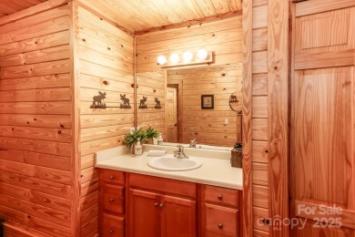 3600 sq ft, 3 bedroom, 3 bath, Southland Log home just 1 mile on Rumbling Bald Resort on Lake Lure in North Carolina - for sale on GolfHomes.com, golf home, golf lot