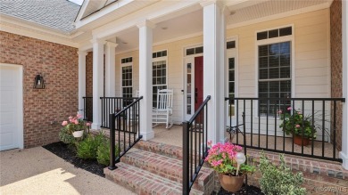 Custom-built ranch home in the sought-after Brickshire golf on Brickshire Golf Club in Virginia - for sale on GolfHomes.com, golf home, golf lot