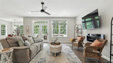 Custom-built ranch home in the sought-after Brickshire golf on Brickshire Golf Club in Virginia - for sale on GolfHomes.com, golf home, golf lot