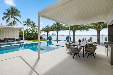 Brand new, custom-built home in Miami Beach's exclusive Normandy on Normandy Shores Golf Course in Florida - for sale on GolfHomes.com, golf home, golf lot