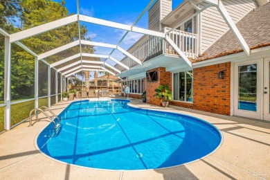 Come see this beautiful 3 bedroom pool home on the 15th hole of on Tiger Point Golf and Country Club in Florida - for sale on GolfHomes.com, golf home, golf lot