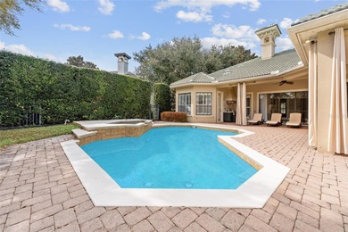 Experience refined, single-level living in this exceptional on The Golden Bear Club At Keenes Pointe in Florida - for sale on GolfHomes.com, golf home, golf lot