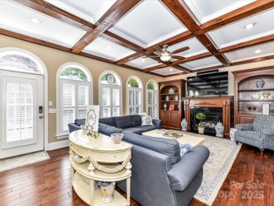 Immaculate two-story (3-car garage) custom home in Ballantyne on Ballantyne Resort and Country Club in North Carolina - for sale on GolfHomes.com, golf home, golf lot