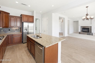 Fabulous Jubilee plan on a premium golf course lot & tucked on a on Copper Canyon Golf Club in Arizona - for sale on GolfHomes.com, golf home, golf lot