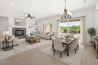 Fabulous Jubilee plan on a premium golf course lot & tucked on a on Copper Canyon Golf Club in Arizona - for sale on GolfHomes.com, golf home, golf lot