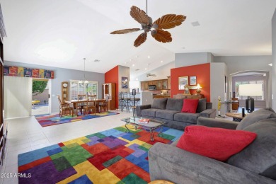 A Greenbriar you can't miss! Thoughtfully expanded and updated on Eagles Nest at Pebble Creek in Arizona - for sale on GolfHomes.com, golf home, golf lot