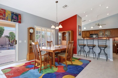 A Greenbriar you can't miss! Thoughtfully expanded and updated on Eagles Nest at Pebble Creek in Arizona - for sale on GolfHomes.com, golf home, golf lot