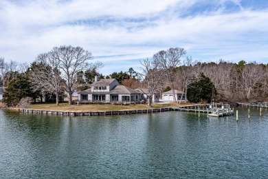 Nestled at the end of a quiet street on Indian Creek, with on Indian Creek Yacht and Country Club in Virginia - for sale on GolfHomes.com, golf home, golf lot