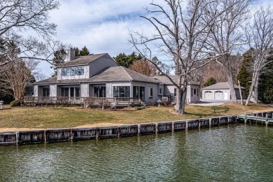 Nestled at the end of a quiet street on Indian Creek, with on Indian Creek Yacht and Country Club in Virginia - for sale on GolfHomes.com, golf home, golf lot