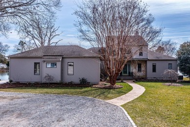 Nestled at the end of a quiet street on Indian Creek, with on Indian Creek Yacht and Country Club in Virginia - for sale on GolfHomes.com, golf home, golf lot