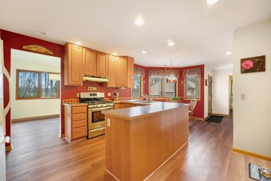 Beautifully updated contemporary ranch offering 3 possible 4 on Ridgeview Golf Course in Michigan - for sale on GolfHomes.com, golf home, golf lot