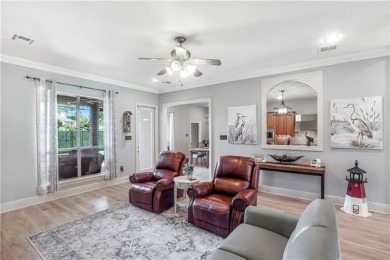 Welcome to 100 Chacahoula Lane, a classic French-style on Beau Chene Country Club in Louisiana - for sale on GolfHomes.com, golf home, golf lot