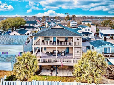 CUSTOM BUILT OCEAN VIEW KEY WEST BEACH HOUSE WITH WRAPAROUND on Prestwick Country Club in South Carolina - for sale on GolfHomes.com, golf home, golf lot