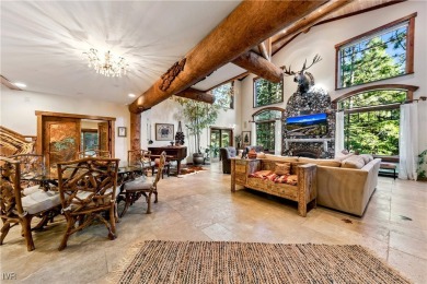 Tucked at the end of a forested cul-de-sac, this award-winning on Incline Village Golf Course in Nevada - for sale on GolfHomes.com, golf home, golf lot