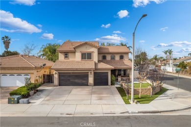 Welcome to this stunning corner lot home, perfectly situated on Menifee Lakes Country Club - Lakes in California - for sale on GolfHomes.com, golf home, golf lot