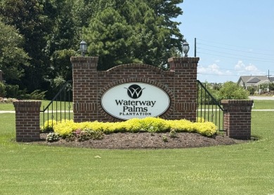 Exceptional opportunity in the prestigious, gated Waterway Palms on Myrtlewood Golf Course and Club  in South Carolina - for sale on GolfHomes.com, golf home, golf lot