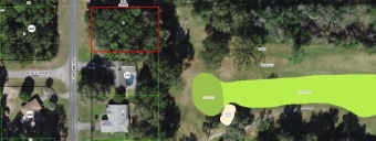 Oversized homesite on the golf course in Citrus Springs.  This on Citrus Springs Country Club in Florida - for sale on GolfHomes.com, golf home, golf lot