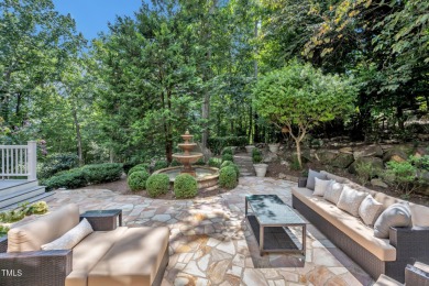 Tucked away on a private 1.28-acre lot in Governors Club, home on Governors Club in North Carolina - for sale on GolfHomes.com, golf home, golf lot