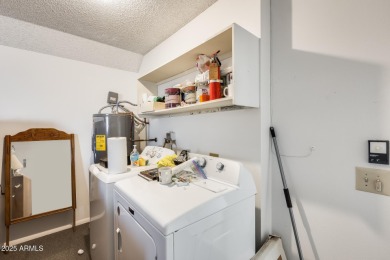 Move-in ready and freshly updated, this 1-bedroom, 1-bath home on Sun City Lakes West and East in Arizona - for sale on GolfHomes.com, golf home, golf lot