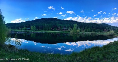 Welcome to your dream retreat at Teton Springs! Nestled among on Teton Springs Resort and Club in Idaho - for sale on GolfHomes.com, golf home, golf lot